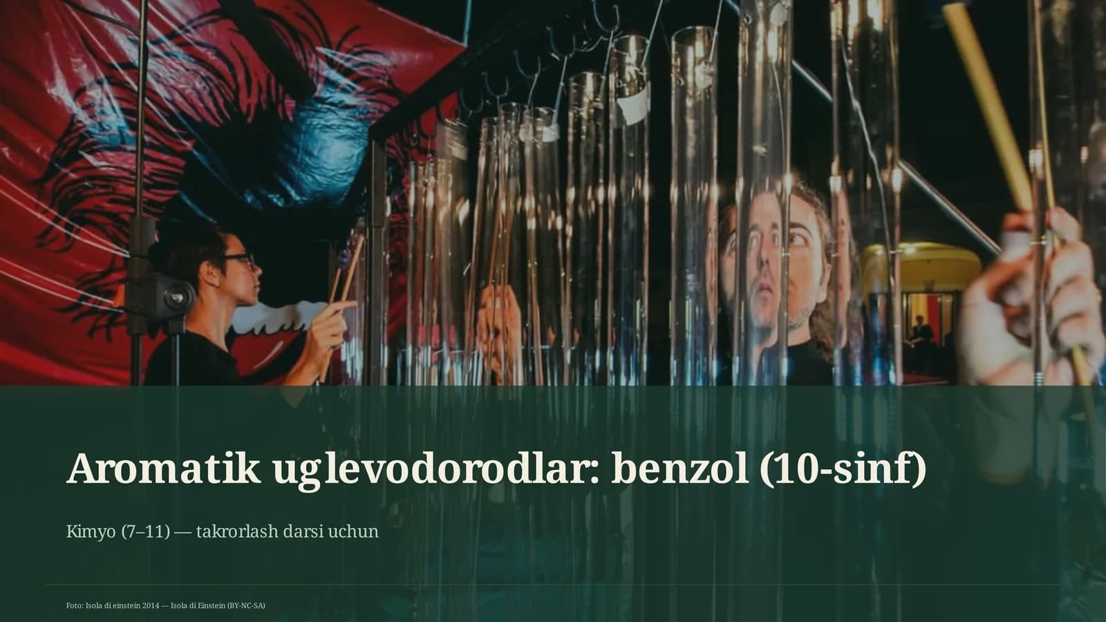 Aromatik uglevodorodlar: benzol (10-sinf)