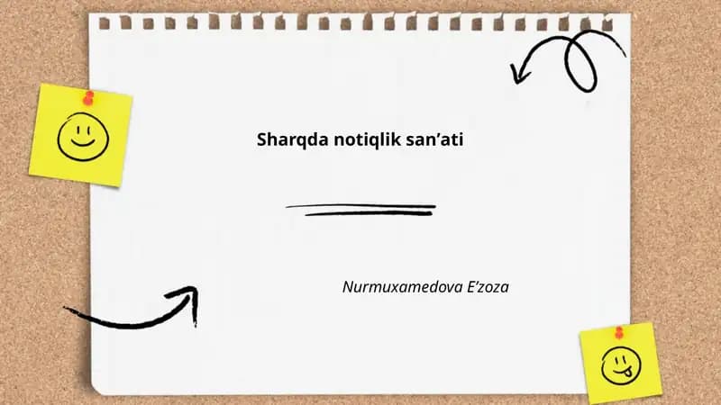 Sharqda notiqlik sanʼati