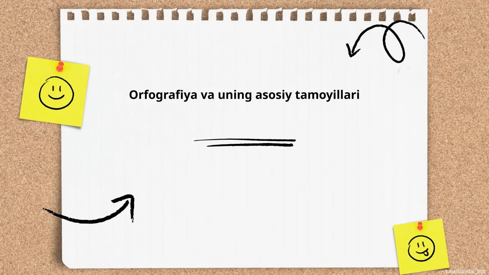 Orfografiya va uning asosiy tamoyillari