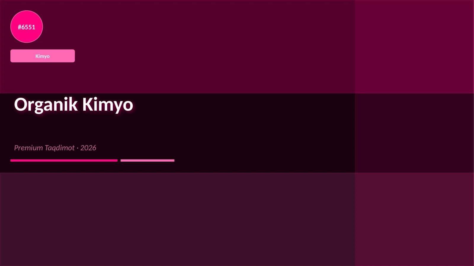 Organik Kimyo