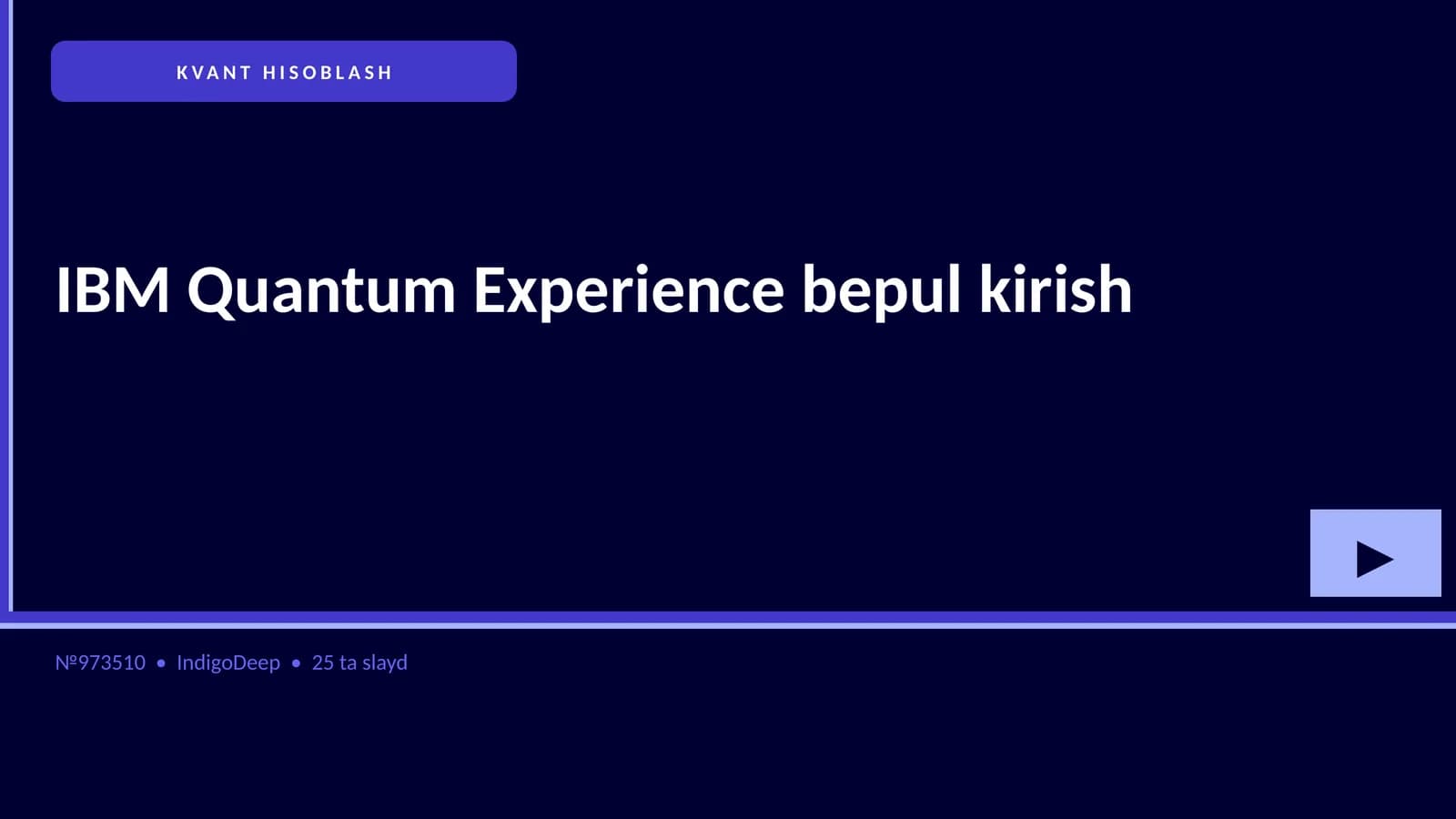 IBM Quantum Experience