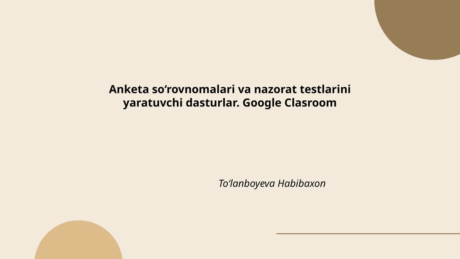 Google Classroom