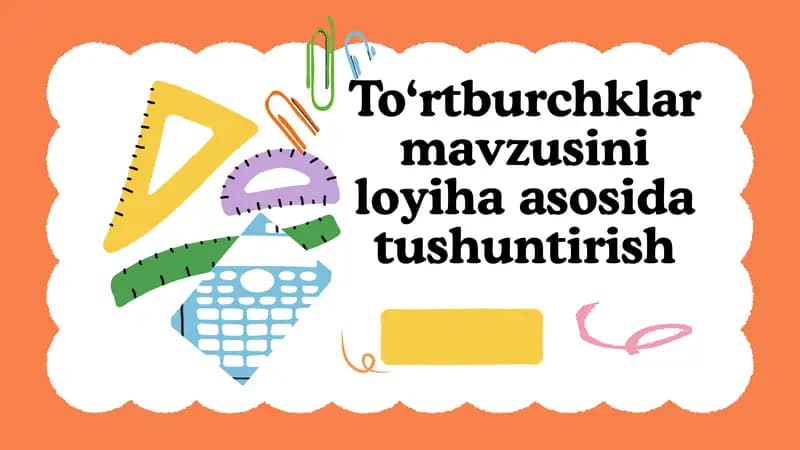 To'rtburchaklar