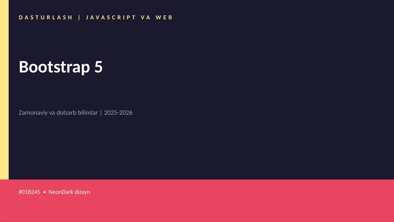 Bootstrap 5