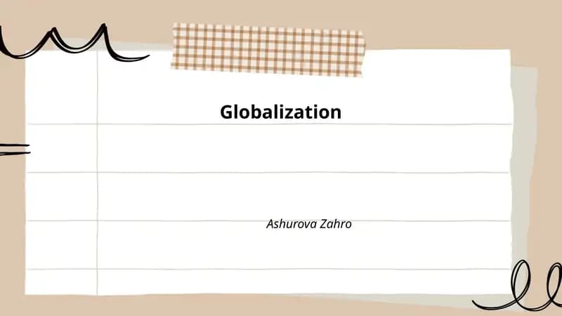 Globalizatsiya
