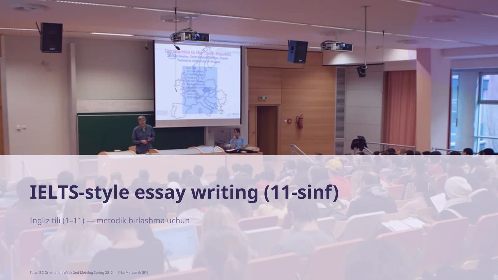 IELTS-style essay writing (11-sinf)