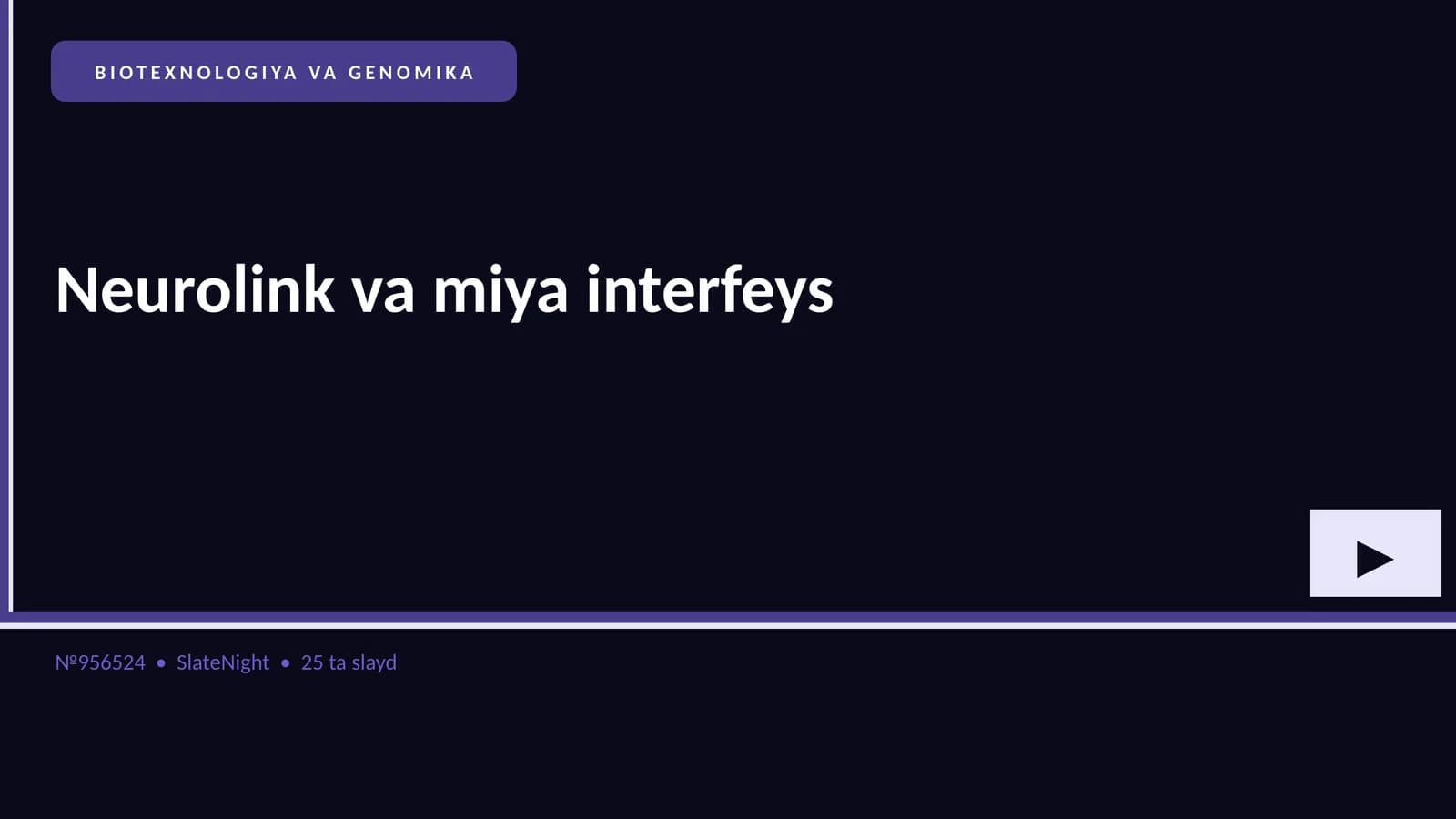 Neurolink va miya interfeys