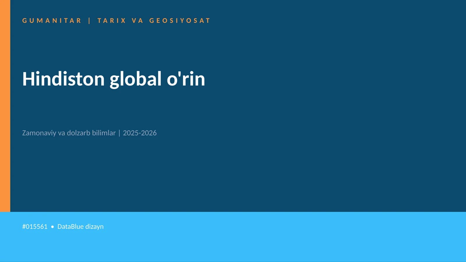 Hindiston global o'rin