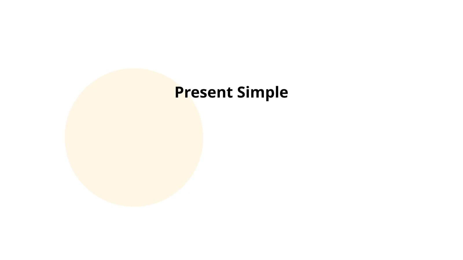 Present Simple