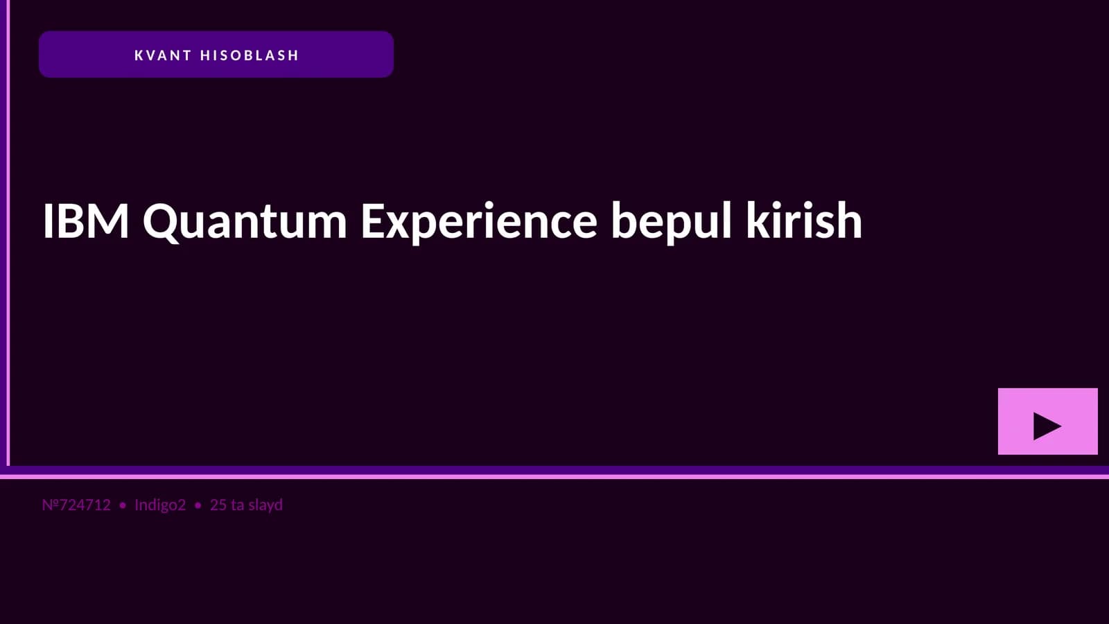 IBM Quantum Experience