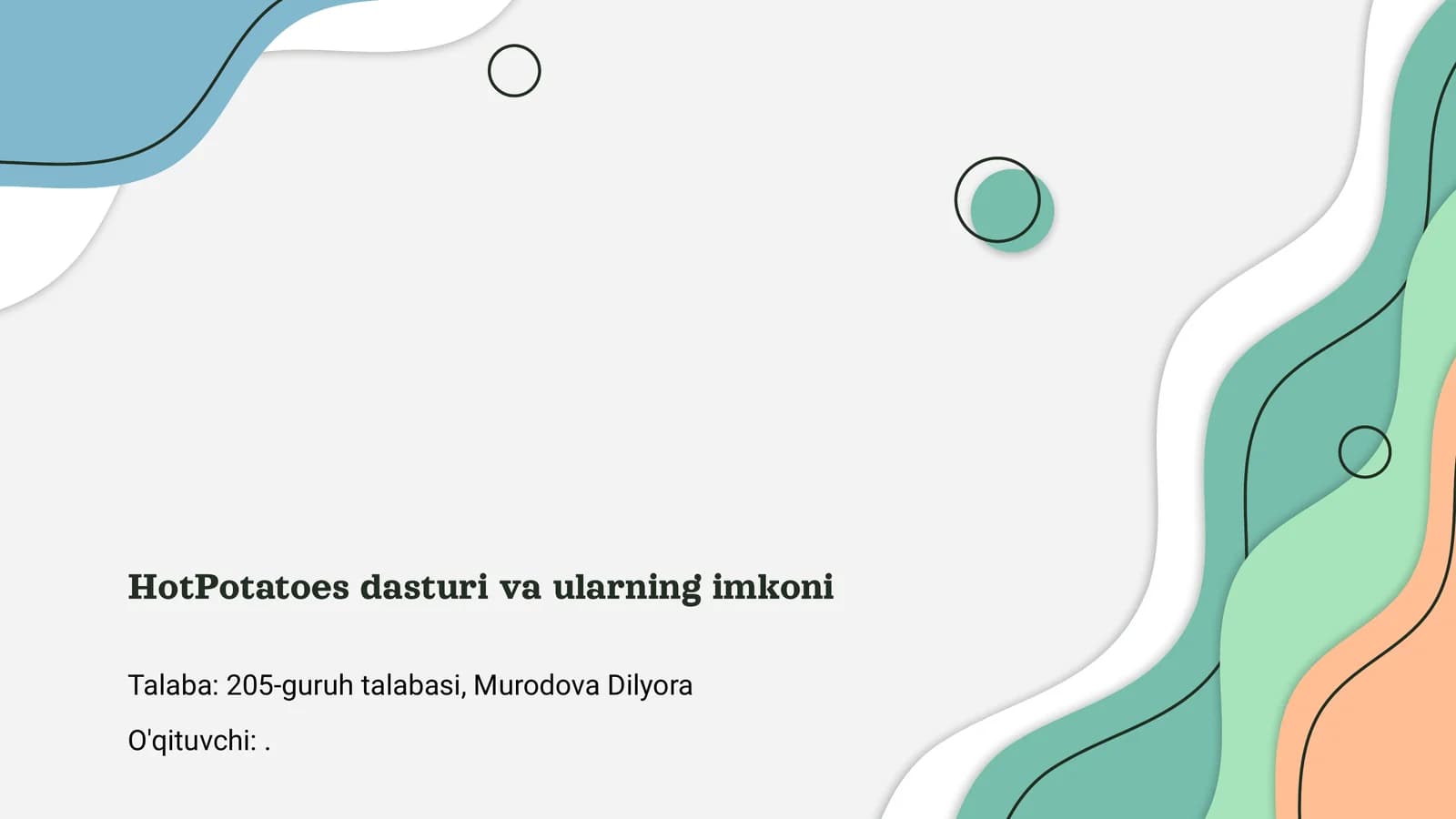 HotPotatoes dasturi