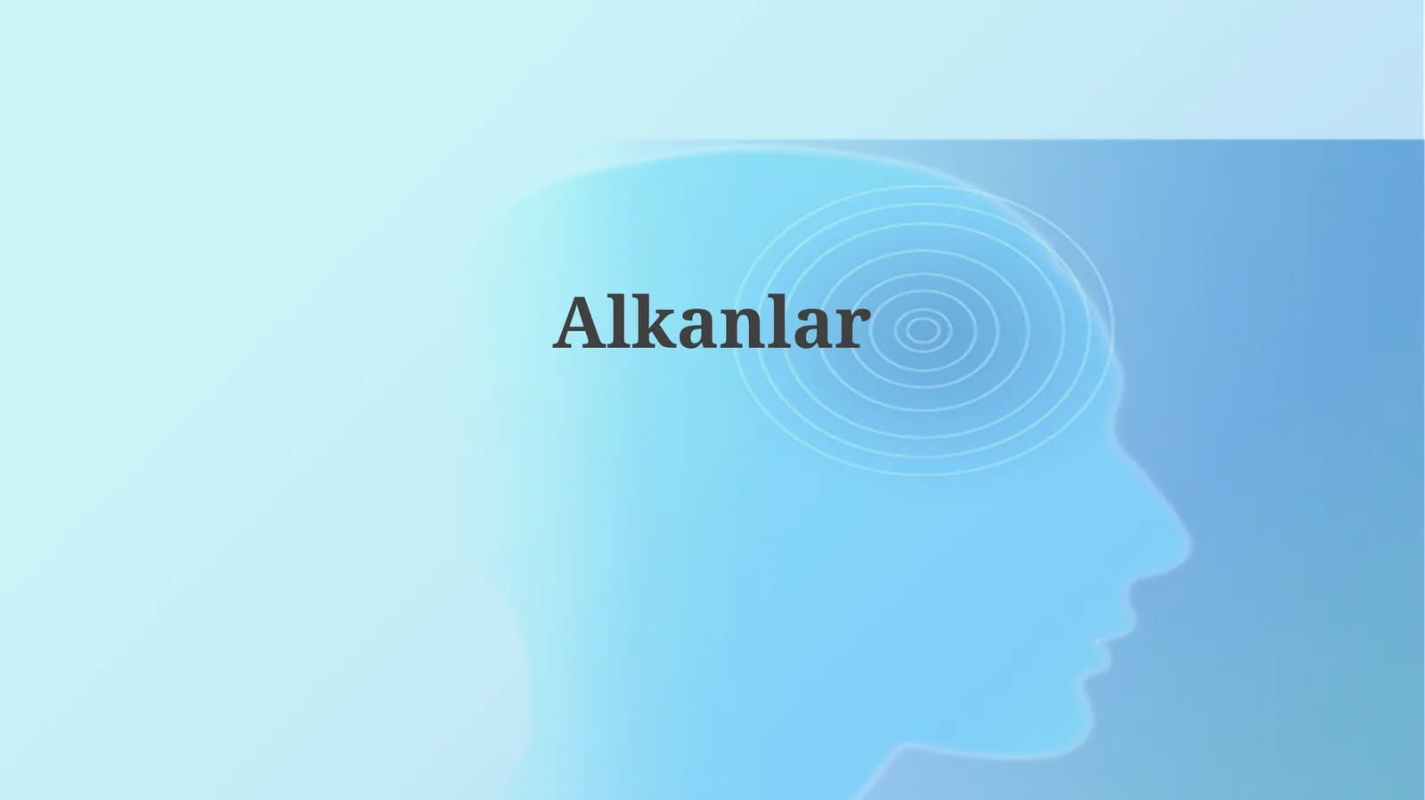Alkanlar