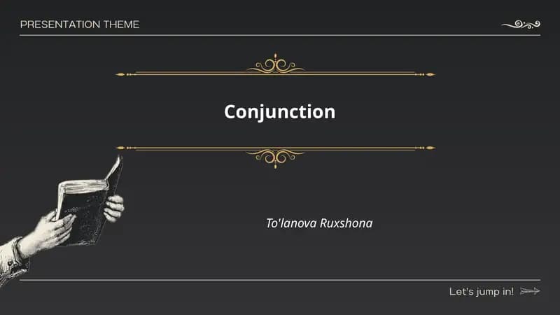 Conjunction
