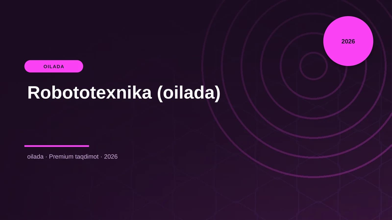 Robototexnika (oilada)