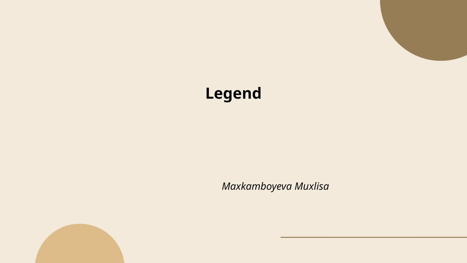 Legendary Heroes