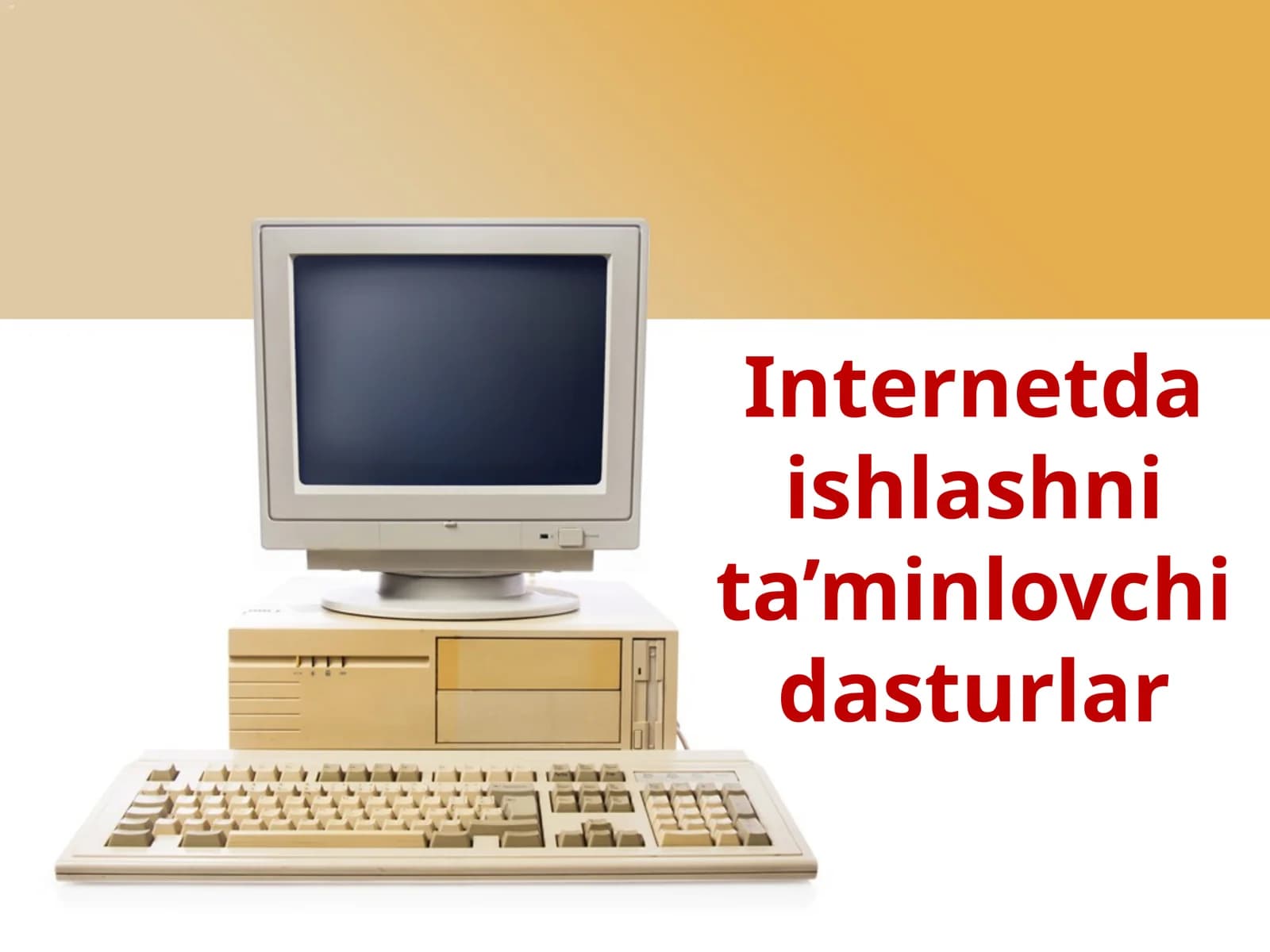 Internetda ishlangan teminlovchi dasturlar