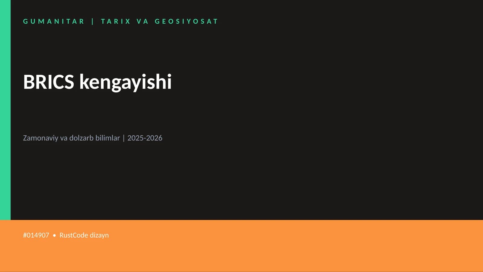 BRICS kengayishi