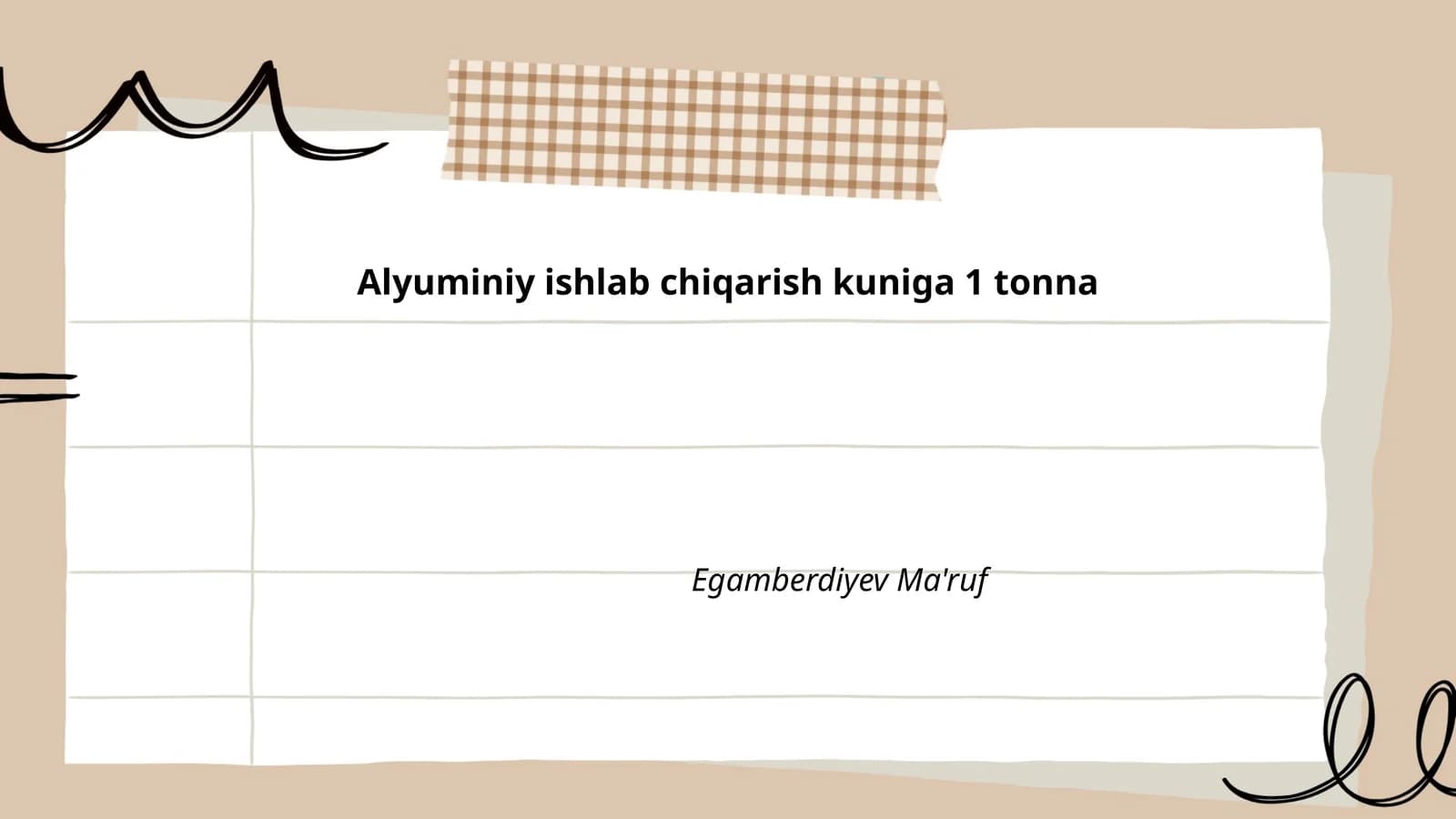 Alyuminiy ishlab chiqarish texnologiyalari