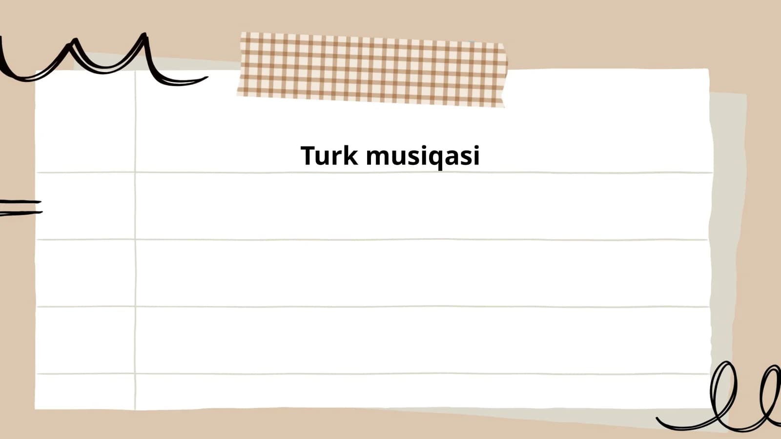 Turk musiqasi