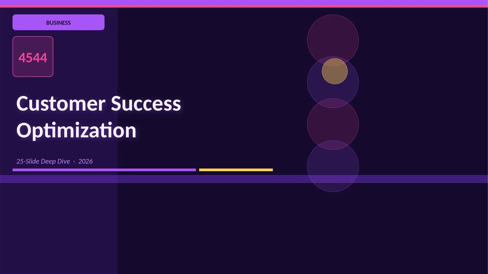 Customer Success Optimization