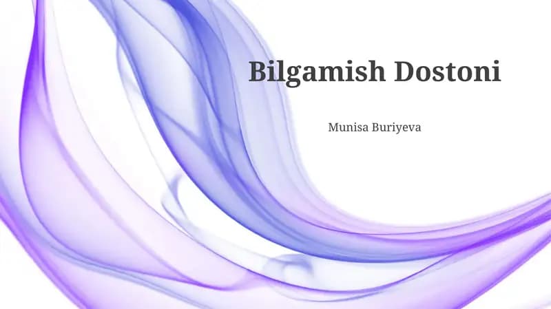 Bilgamish Dostoni