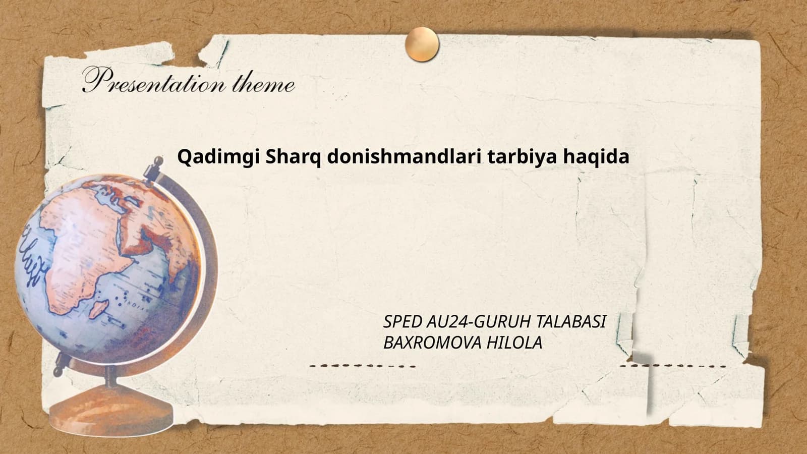 Qadimgi Sharq donishmandlari tarbiya haqida