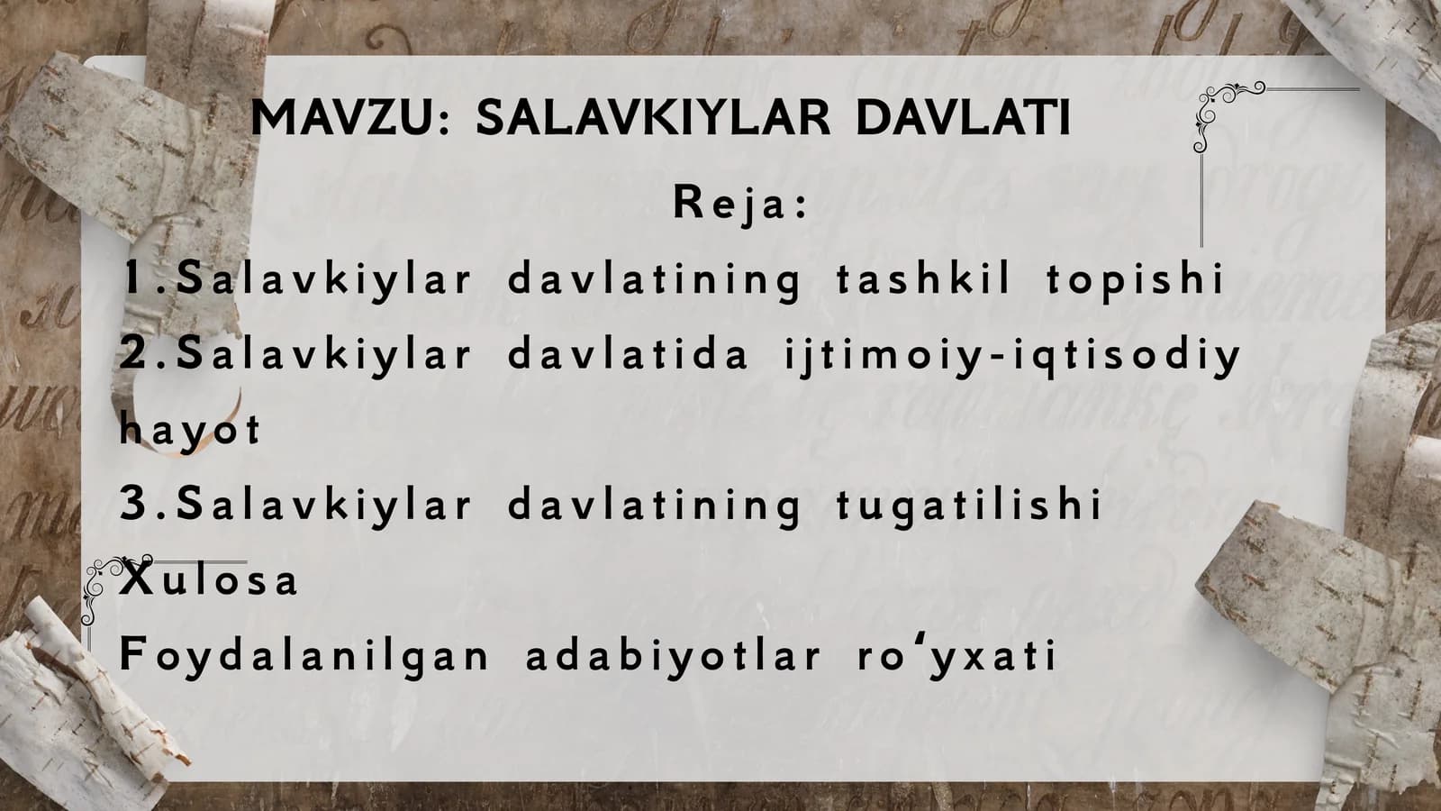 Salavkiylar Davlati