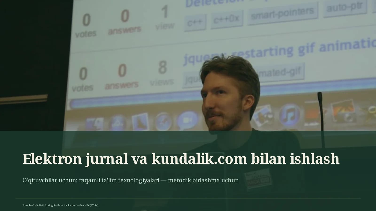 Dars rejasi