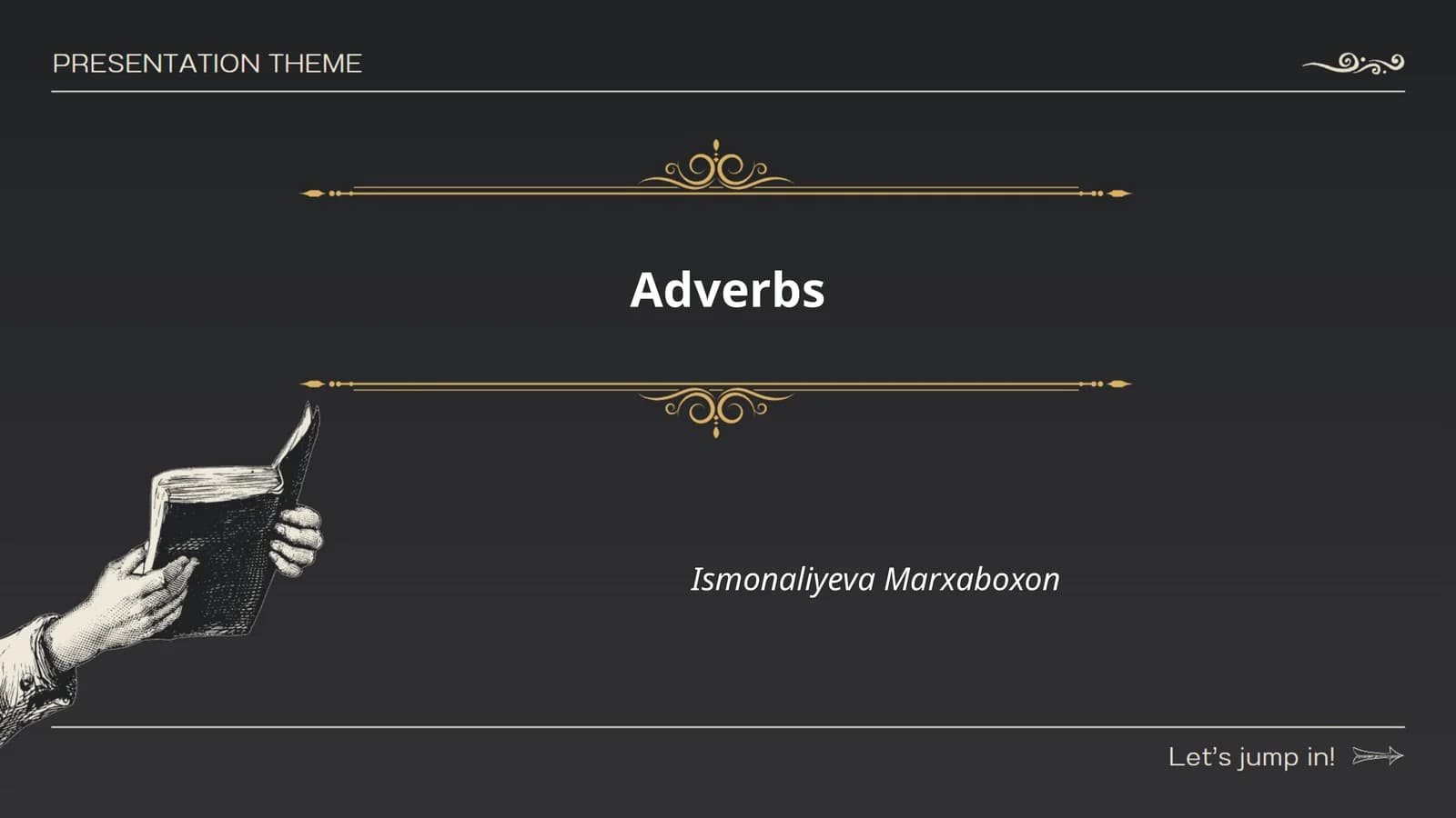 Adverbs