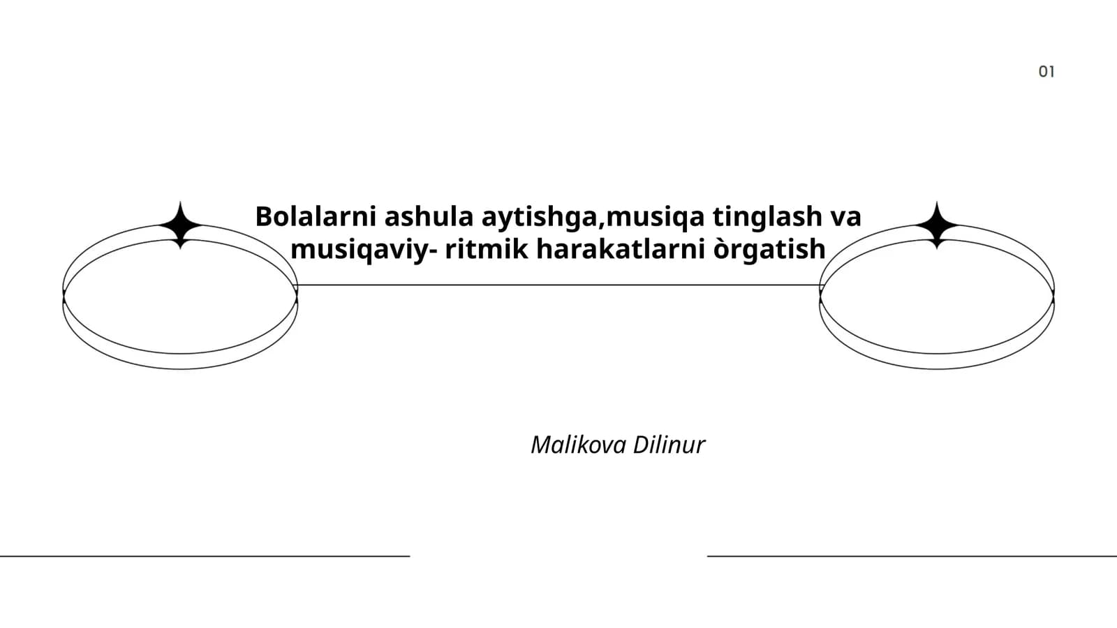 Bolalarni ashula aytishga,musiqa tinglash va musiqaviy- ritmik harakatlarni òrgatish