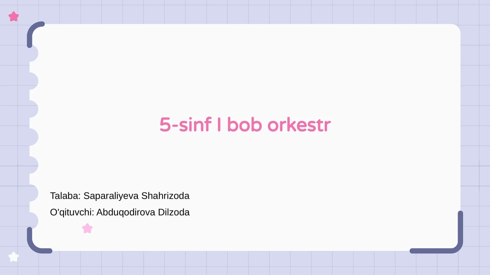 I bob orkestr