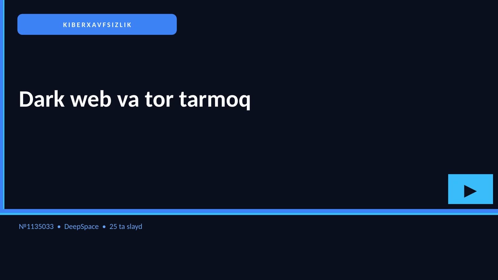 KIBERXAVFSIZLIK