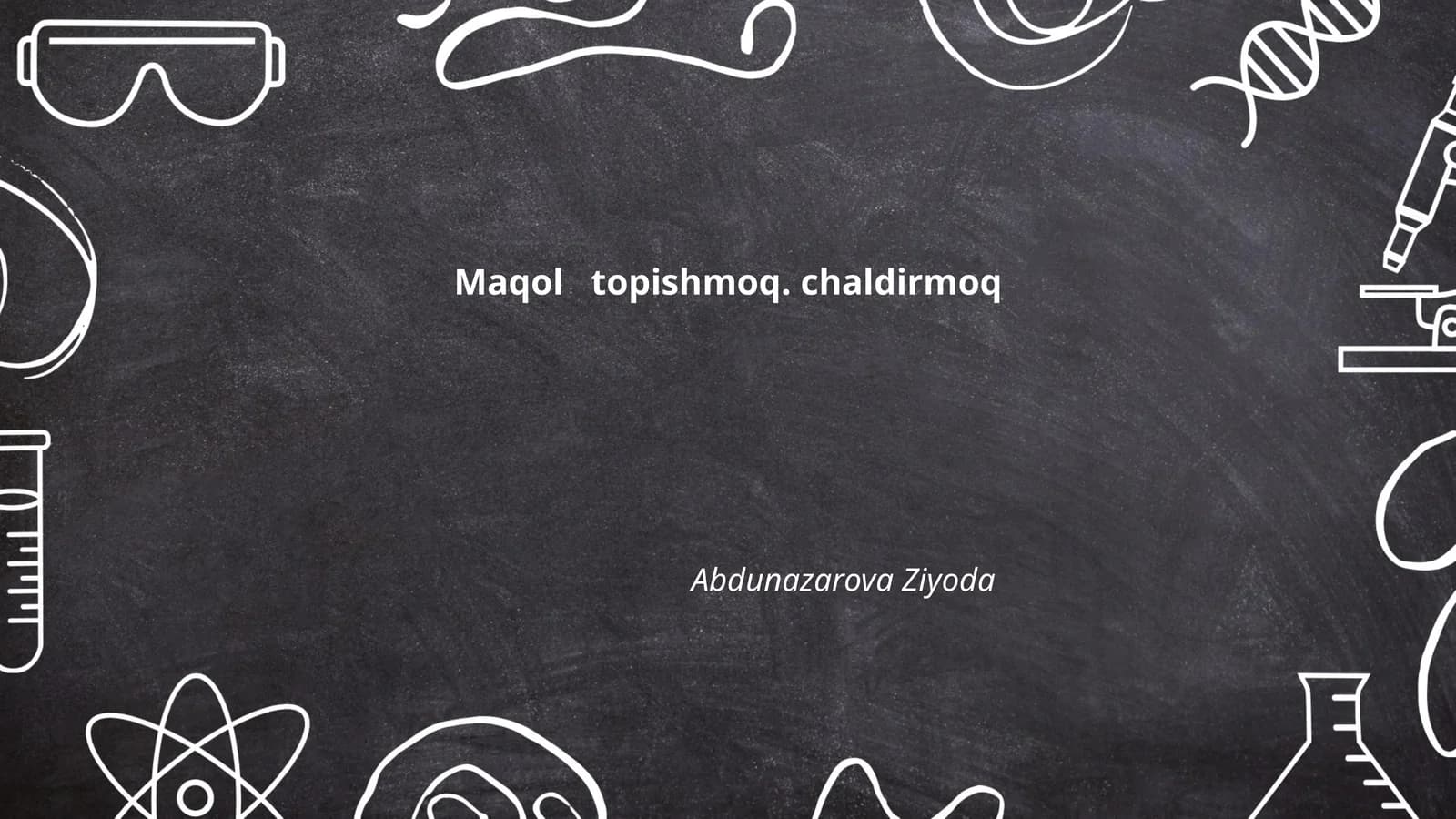 Maqol va hikmatlar