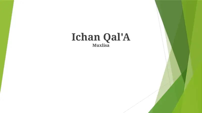 Ichan Qal'A