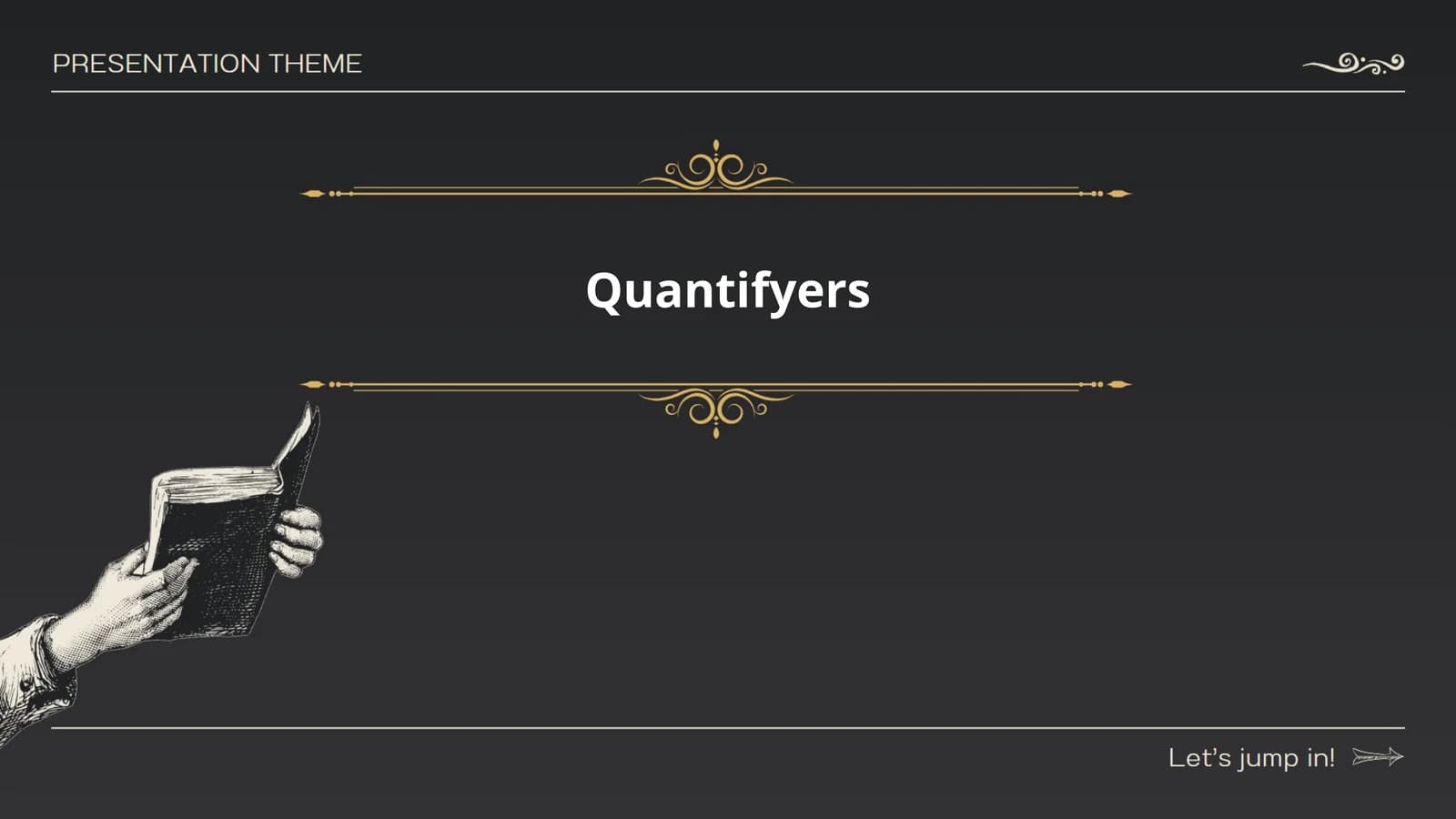 Universal Quantifiers