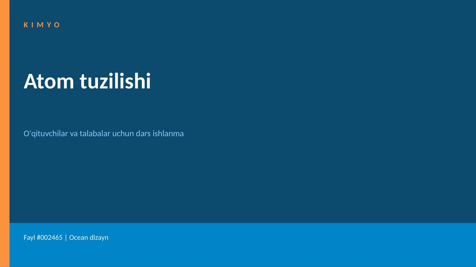 Atom tuzilishi
