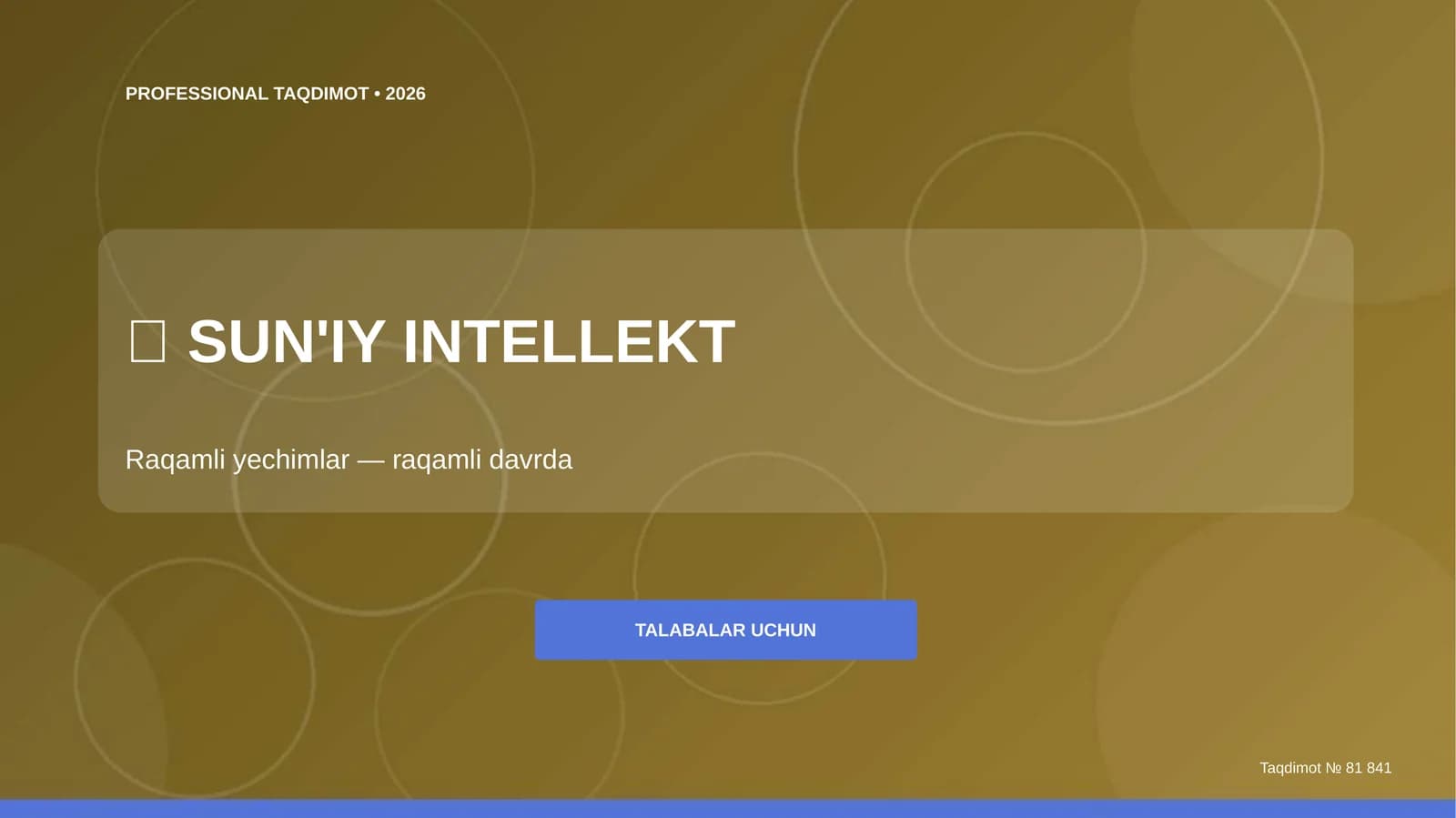 SUN'IY INTELLEKT