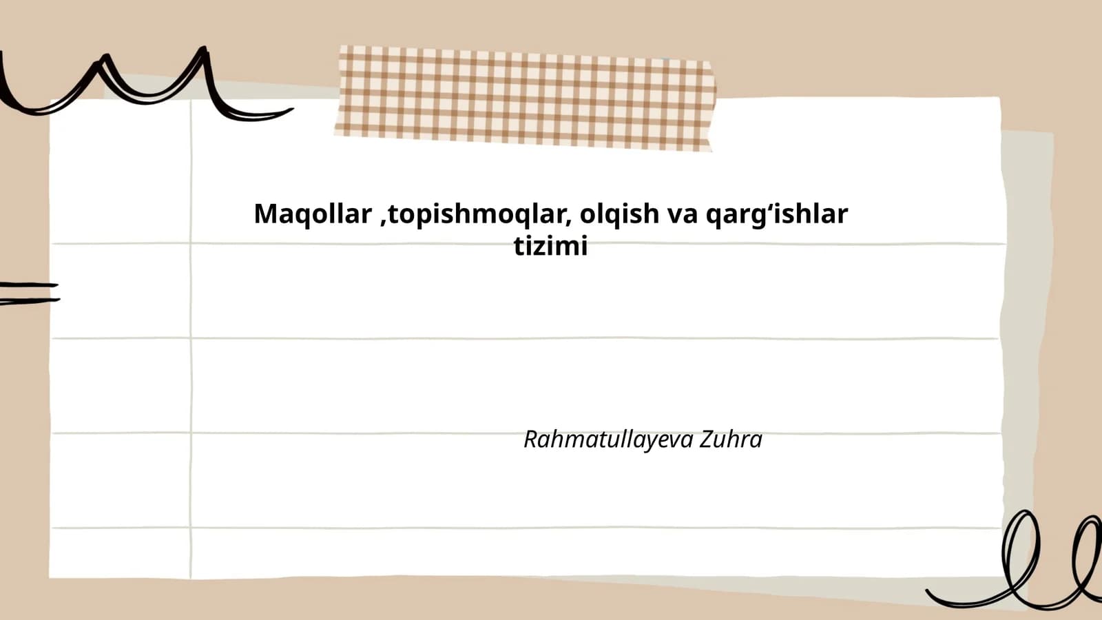 Maqollar, topishmoqlar, olqish va qargʻishlar tizimi