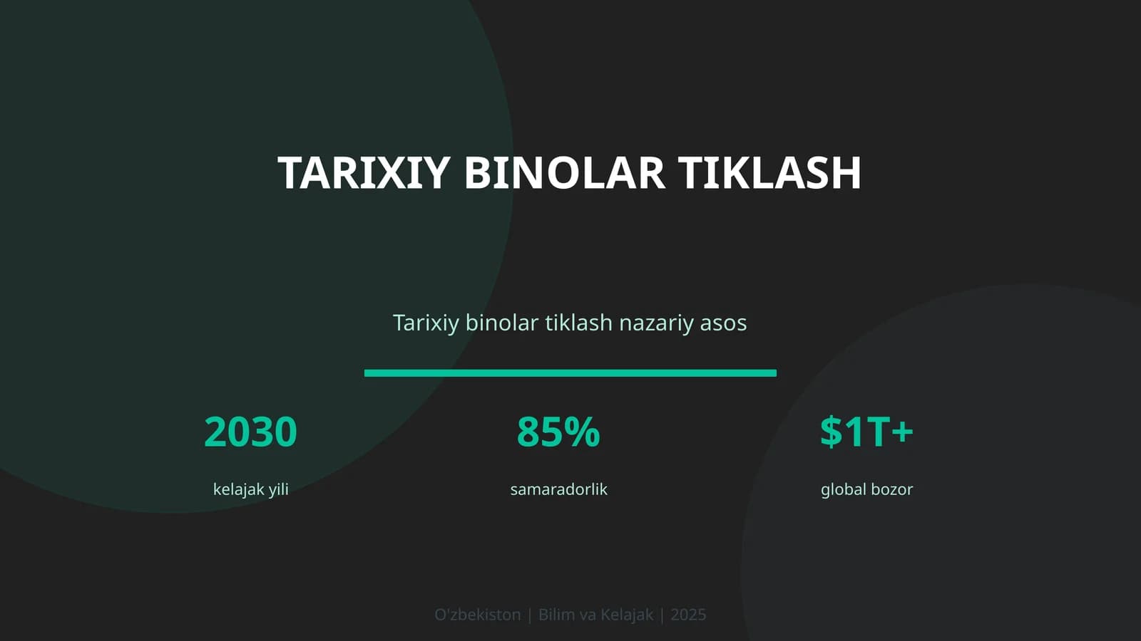 Tarixiy binolar tiklash