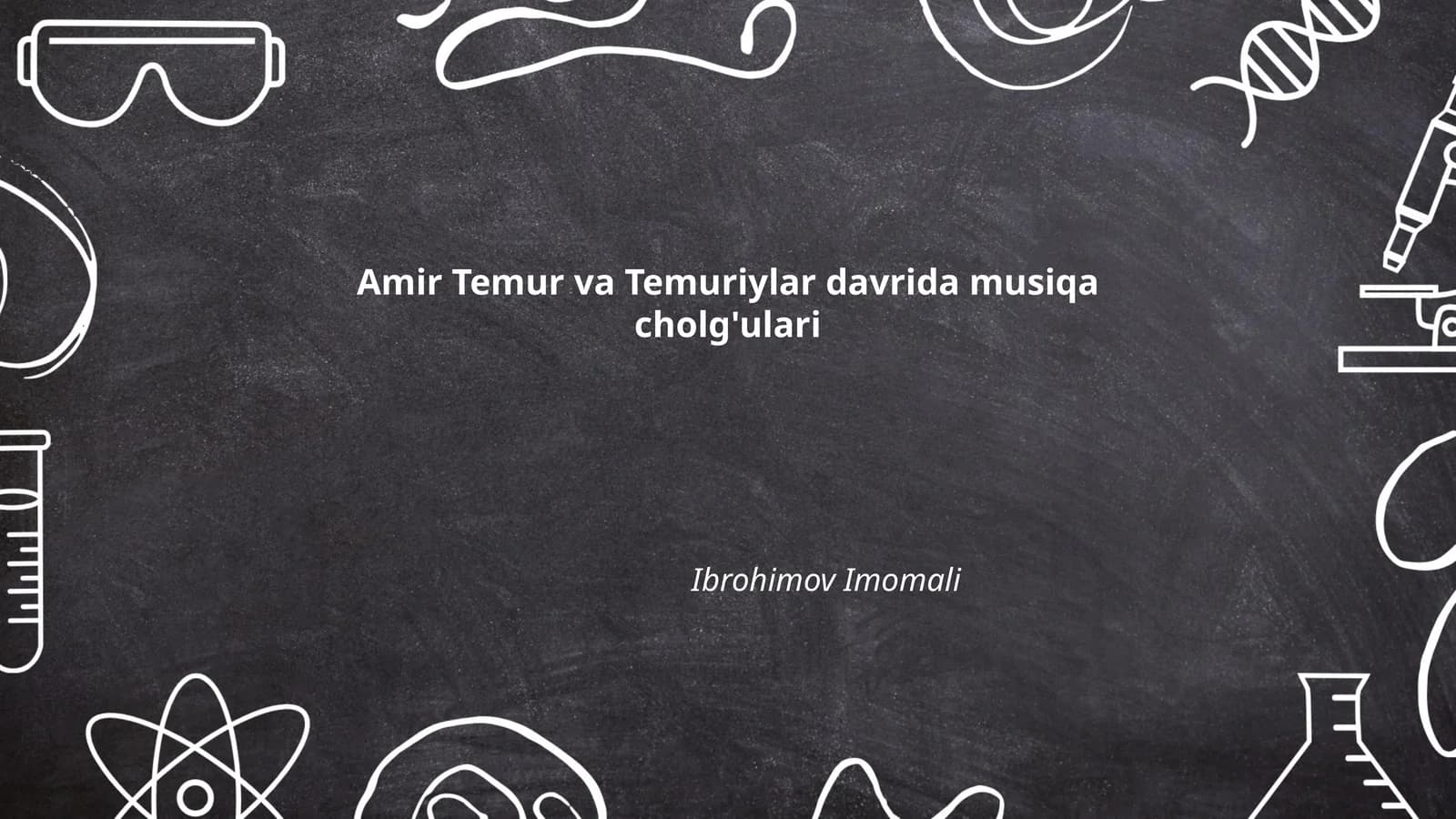 Amir Temur va Temuriylar davrida musiqa cholg'ulari