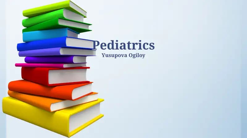 Pediatrics