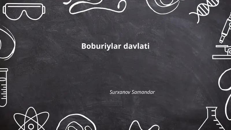 Boburiylar davlati