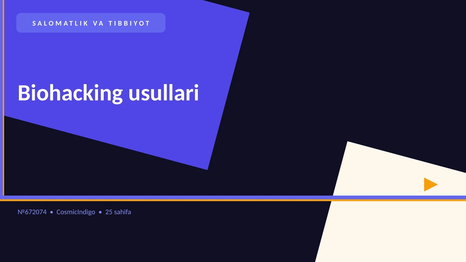Biohacking usullari