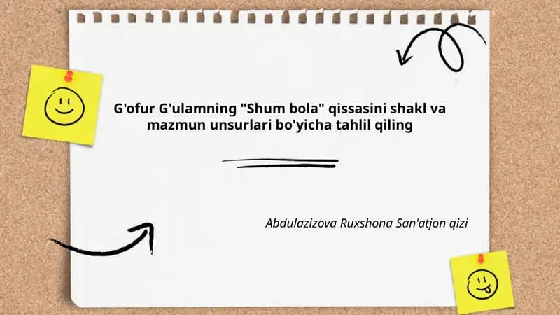 Shum bola qissasi
