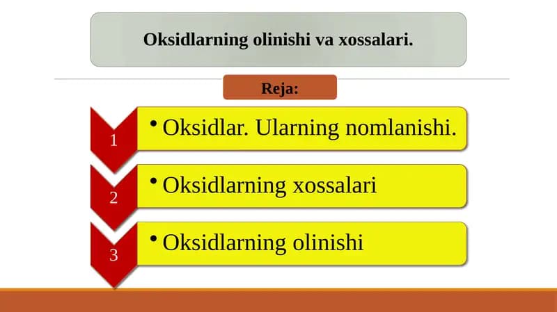 Oksidlar