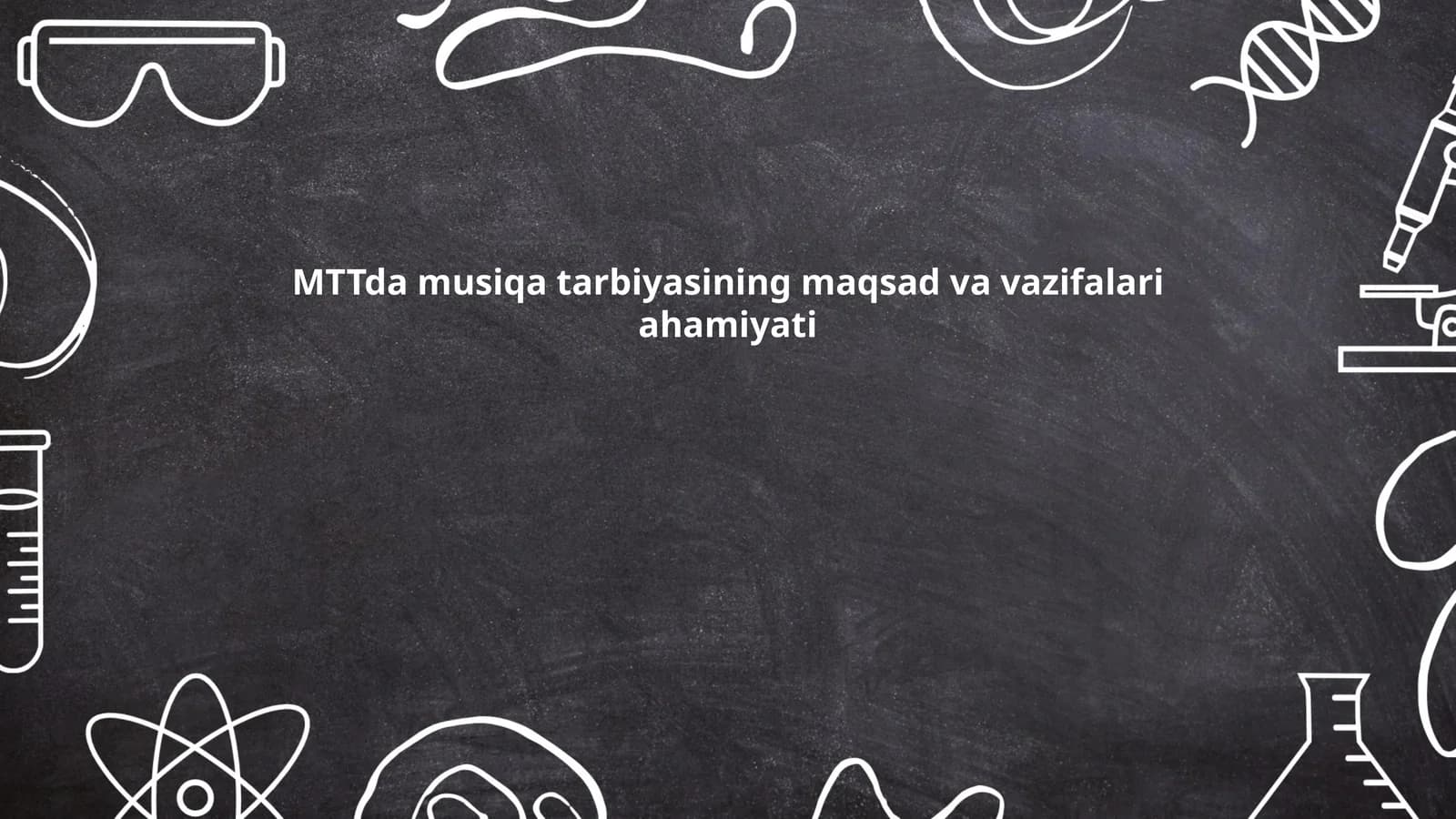 MTTda musiqa tarbiyasining maqsad va vazifalari ahamiyati