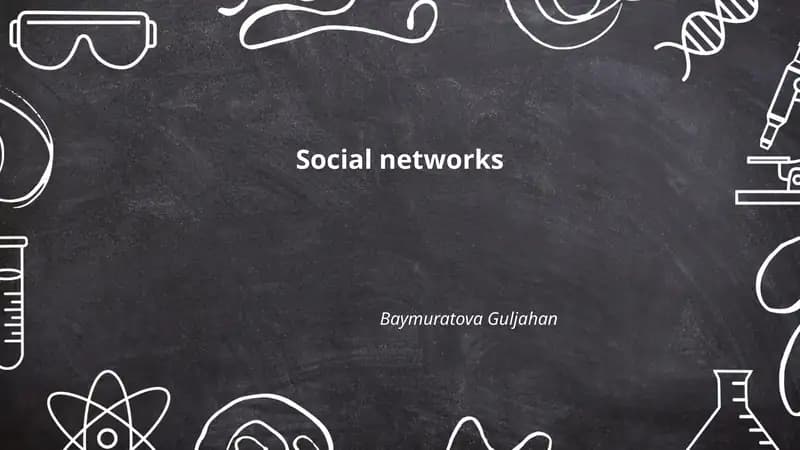 Social networks