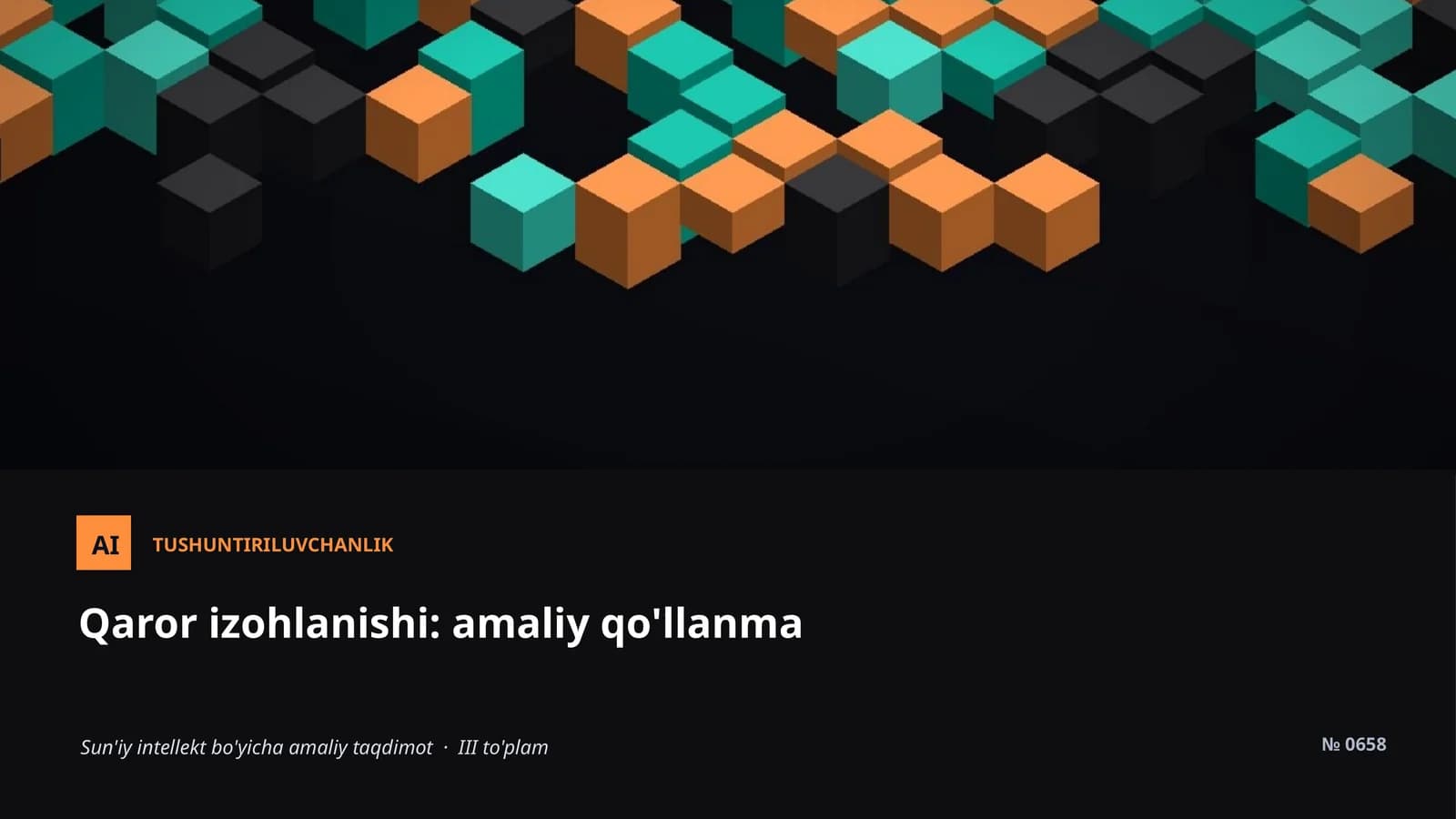 Tushuntiriluvchanlik