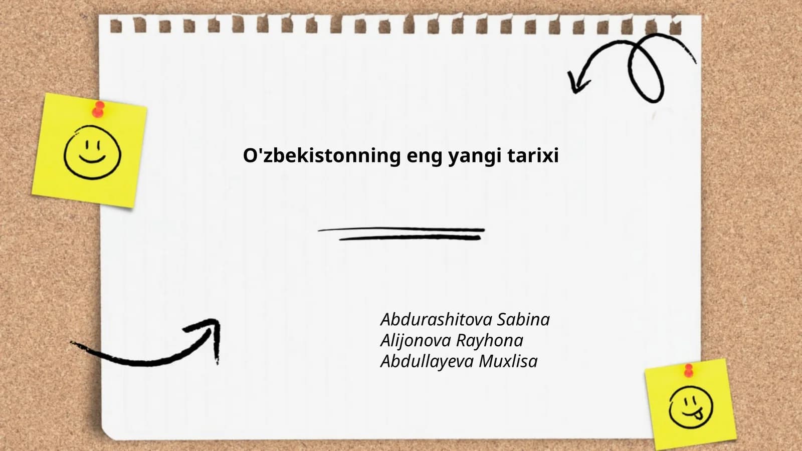 O'zbekistonning eng yangi tarixi