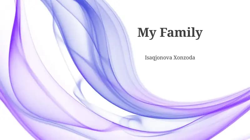 My Family